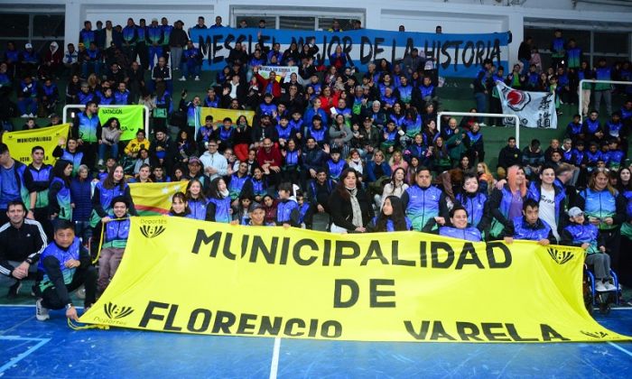 Los representantes de Florencio Varela viajan a los Juegos Bonaerenses 2023